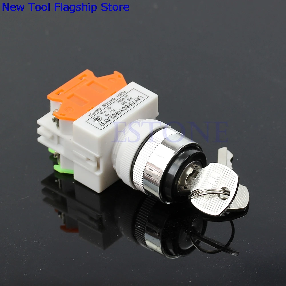 Key Rotation Switch Security Lock Heavy Duty Keyed Power Ignition LAY7