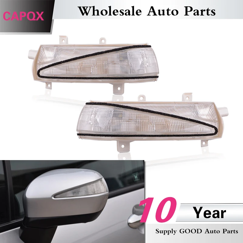 

CAPQX 2PCS Rearview Mirror LED Turn light Signal Lamp Flash For HONDA ODYSSEY RB3 2009 2010 2011 2012 2013 2014 34350-SLE-003