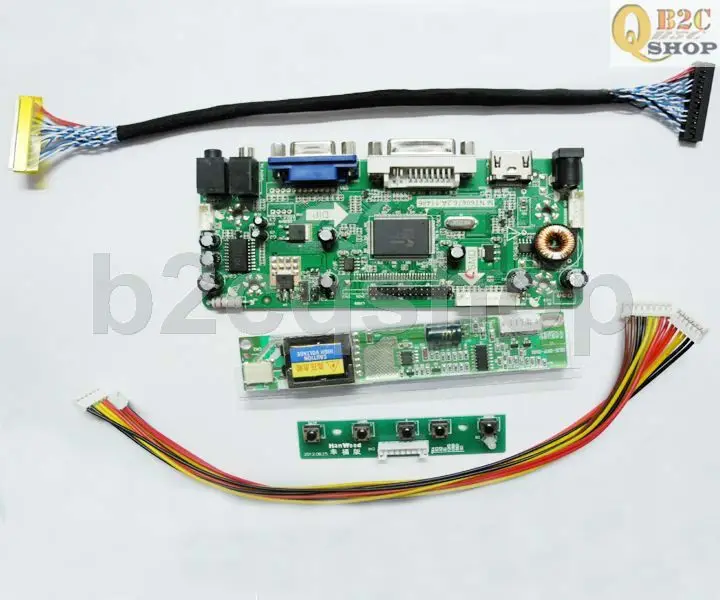 M. NT68676.2A (HDMI + DVI VGA аудио) LCD/LED плата контроллера экрана Diy комплект монитора|lcd/led screen