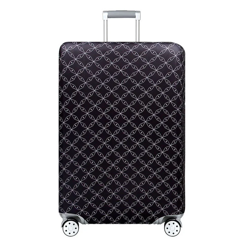 Elastic Thicken Luggage Cover Luggage Protective Covers Suitable for 18-32 inch Suitcase dust cover Travel accessories - Цвет: L    Luggage cover