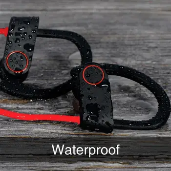 

Bluetooth headset Wireless Sports Earphones with Mic IPX7 Waterproof HD Stereo bass Sweatproof Earbuds for iphone xiaomi Samsung
