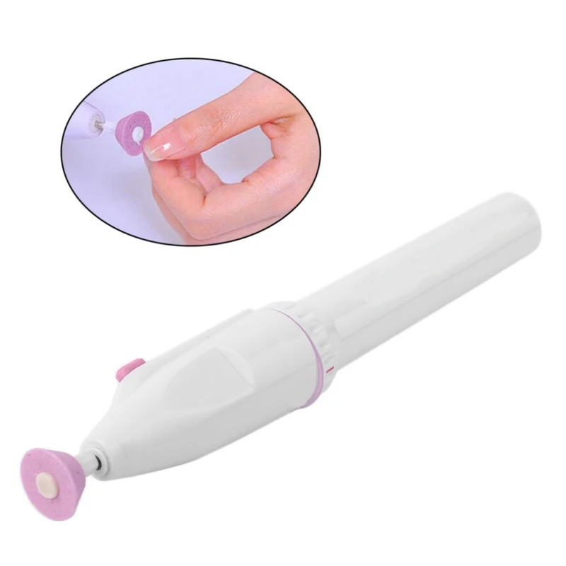 Electric Manicure Nail File Machine Mini Pen Type Portable Safety Feet Hand Nail Care Grinding Polish Device