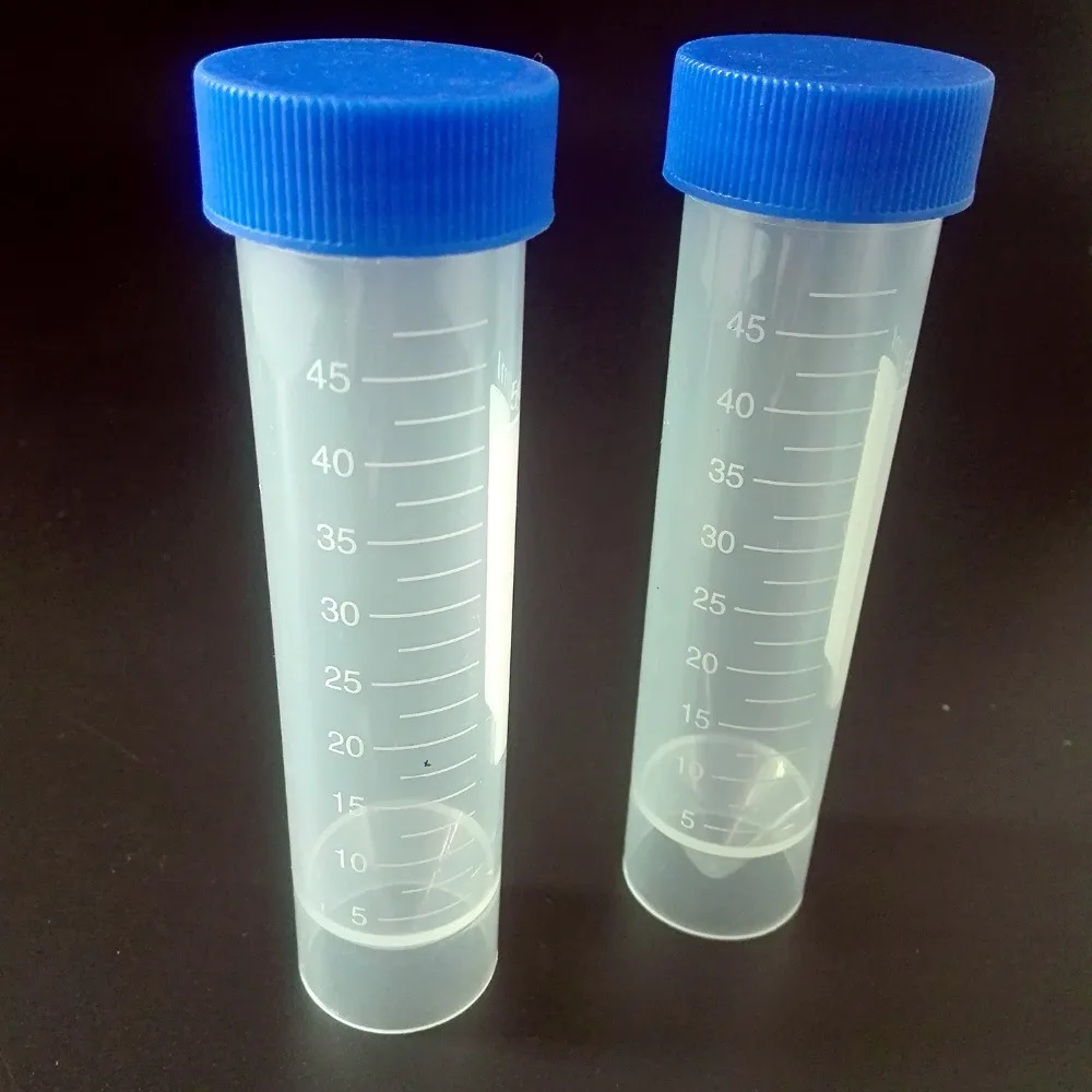 50 ml laboratory centrifuge tube with blue screw cap High quality