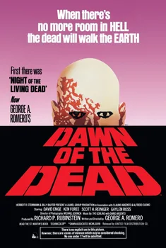 

DAWN OF THE DEAD - MOVIE ROMERO Silk Poster Wall Decor Room Painting 24X36Inch