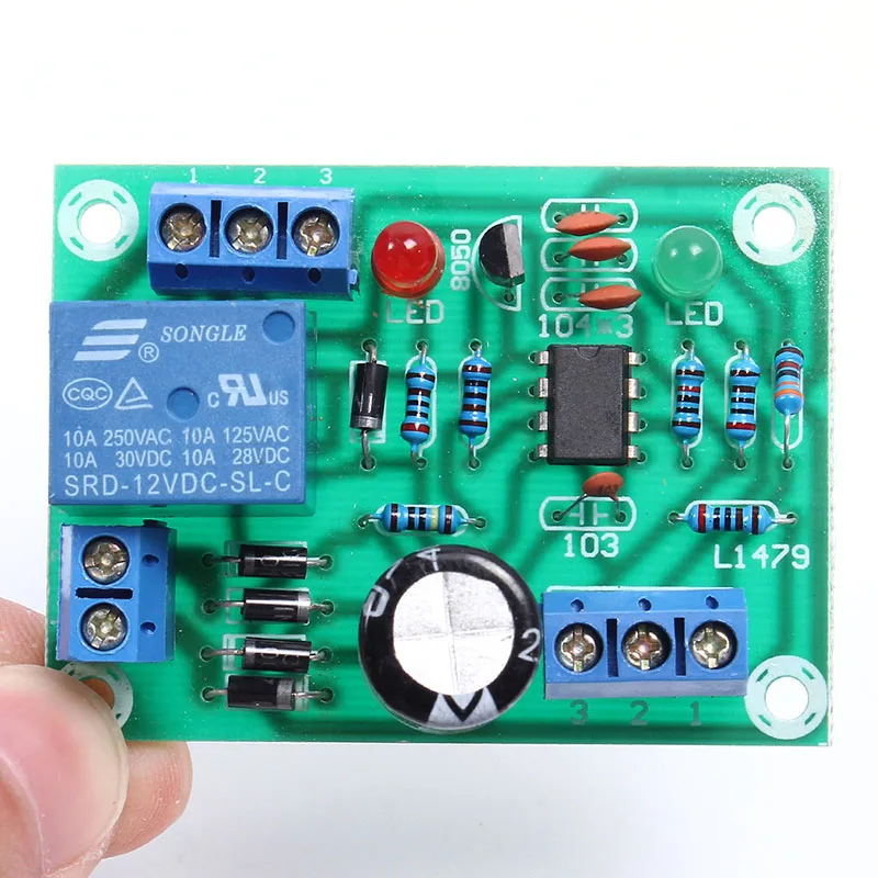 9 V-12 V регулятора уровня воды переключатель уровня Сенсор модуль Автоматическая Накачка дренажной защиты управления печатная плата