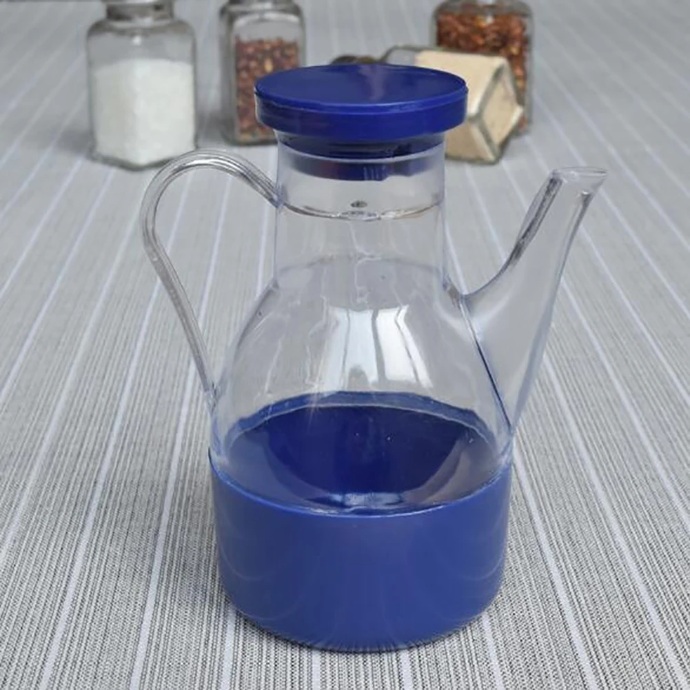 40# Hot Selling 1pc Kitchen Cooking Supplies Leak-proof Oil Vinegar Sauce Bottle Storage Dispenser Oil Bottles Kitchen Gadget