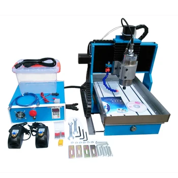 

LY CNC 3040L-2.2KW 3axis Linear Guide Rail CNC router Engraving Drilling and Milling Machine Metal engraver