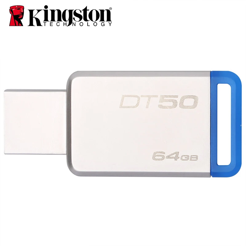 Kingston Mini USB 3,0 флеш-накопители 128 ГБ 32 ГБ USB флеш-накопитель 64 ГБ USB 3,1 флеш-накопитель 16 ГБ флеш-накопитель 8 Гб карта памяти DT50