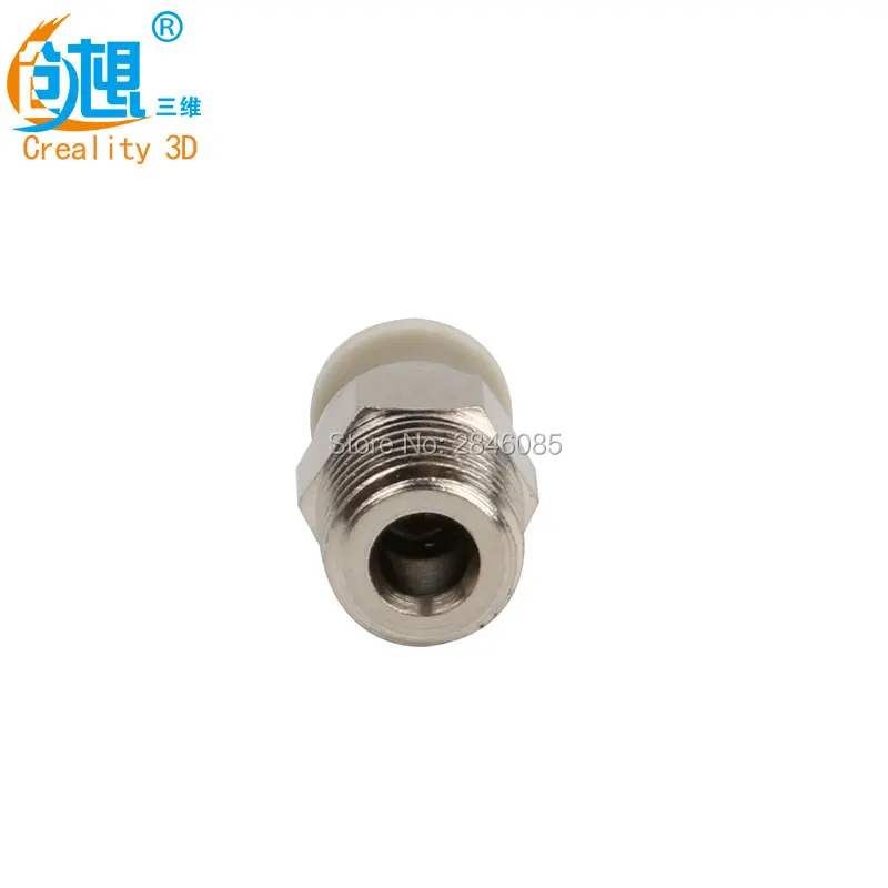 

2018 Factory Supply Creality 3D Direct Pneumatic Connectors 3D printer Parts for 3D printer Extruder