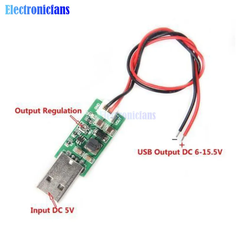 

315M 433M Wireless Remote Controller Module 7W USB DC 5V To 6V 9V 12V 15V Adjustable Output DC Converter Step Up Boost Module