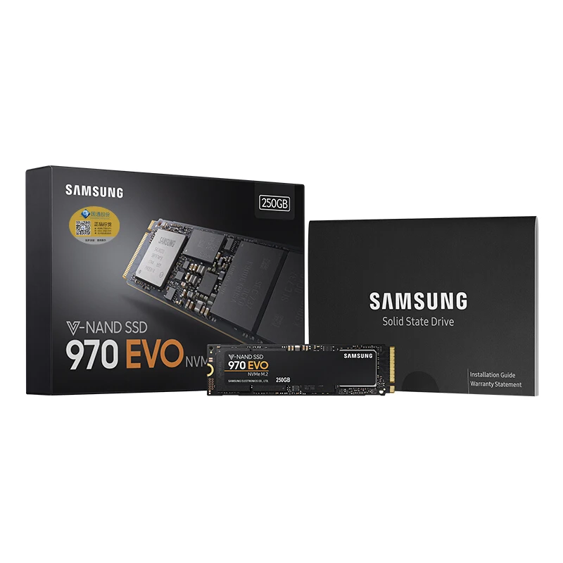 SAMSUNG 970 EVO 250 ГБ NVMe M.2 SSD внутренний твердотельные накопители для ноутбуков Desktop 250 г SSD