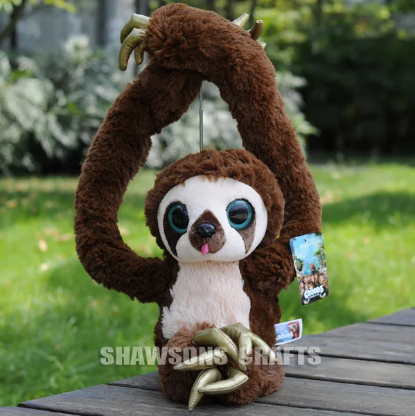 

THE CROODS MOVIE CHARACTER PLUSH STUFFED TOY MONKEY BELT DOLL 16" SOFT FIGURE
