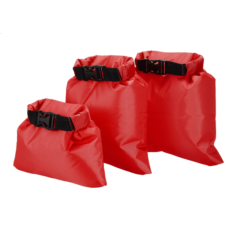

Lixada Pack of 3 1L+2L+3L Waterproof Dry Bag Outdoor Portable Ultralight Dry Sacks Camping Backpacking Kayaking