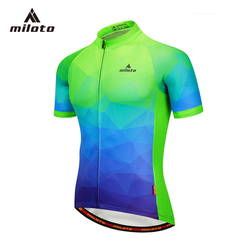

MILOTO Pro Team Cycling jersey Racing Sport Bicycle Clothing Ropa Ciclismo Men Mountain Bike Shirt Breathable MTB Cycling jersey