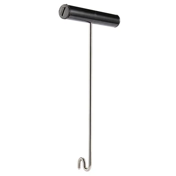 

T Type Rapid Fishing Tackle Hook Detacher Remover Decoupling Device Easy To Extractor Fish Tools(Black)