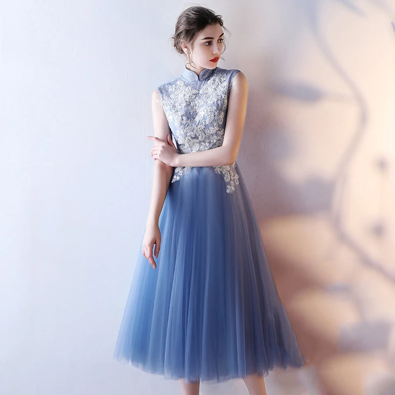1 Parti Sans Élégant Bal Soirée 2 De Vintage Femmes Robes 2018 Backless Robe Appliques Floral Nouveau Célébrité Mariage style Manches Pour Style Le zwx7qERUA