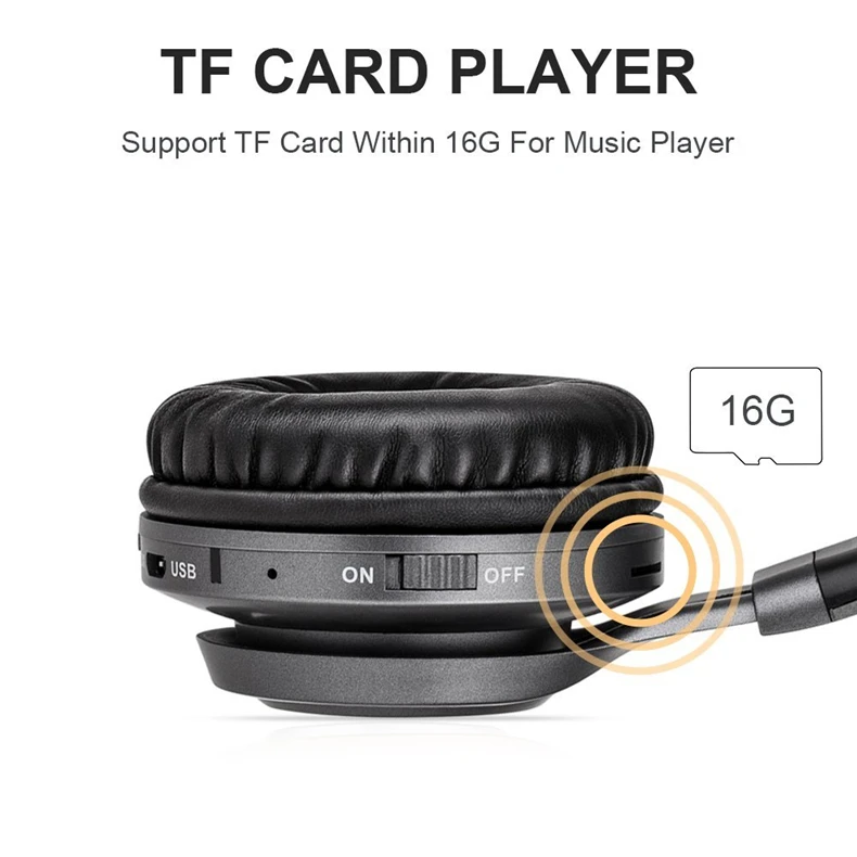 Wireless Bluetooth Headphone Stereo bluetooth earphone wireless headset Young attitude headphones with Mic for phone lordzmix (7)