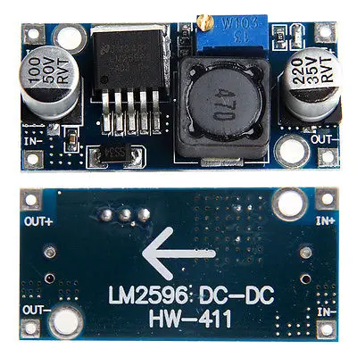 1 шт. LM2596S DC-DC питание понижающий преобразователь Регулируемый понижающий модуль 3A