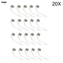 20x MR16 GU5.3 Керамика основание светильника Гнездо Светодиодный CFL для галогенной лампы держатель с разъем провода