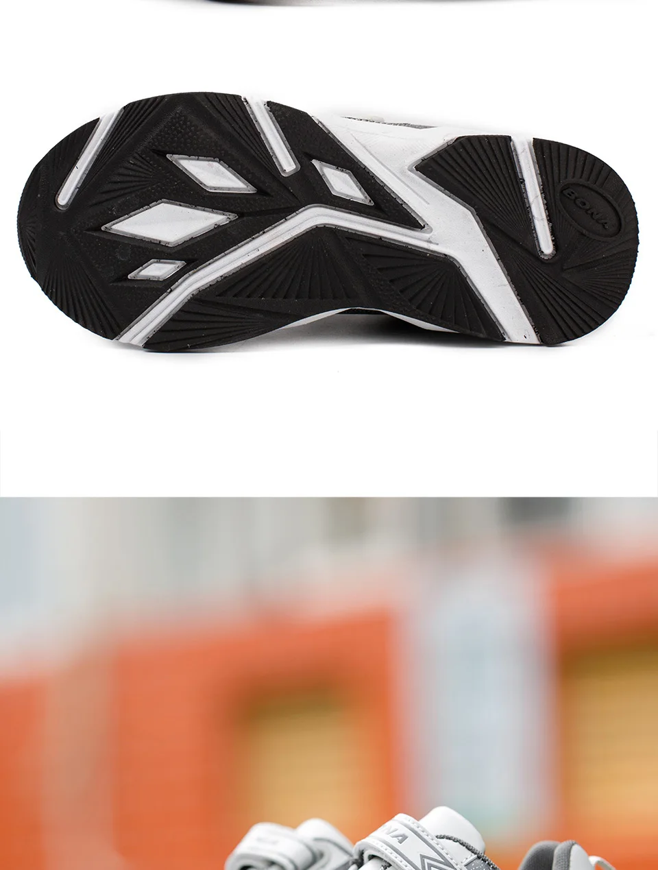Sapatos ao ar Bona Novo Estilo Popular Crianças Meninos Mocassins Sapatos Casuais Sintético Meninas Shoes Hook & Loop Tênis da Moda Livre 18 Loop Tênis Da Moda Sapatos Ao Ar Livre