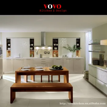 

Sliding door kitchen cabinet customized color