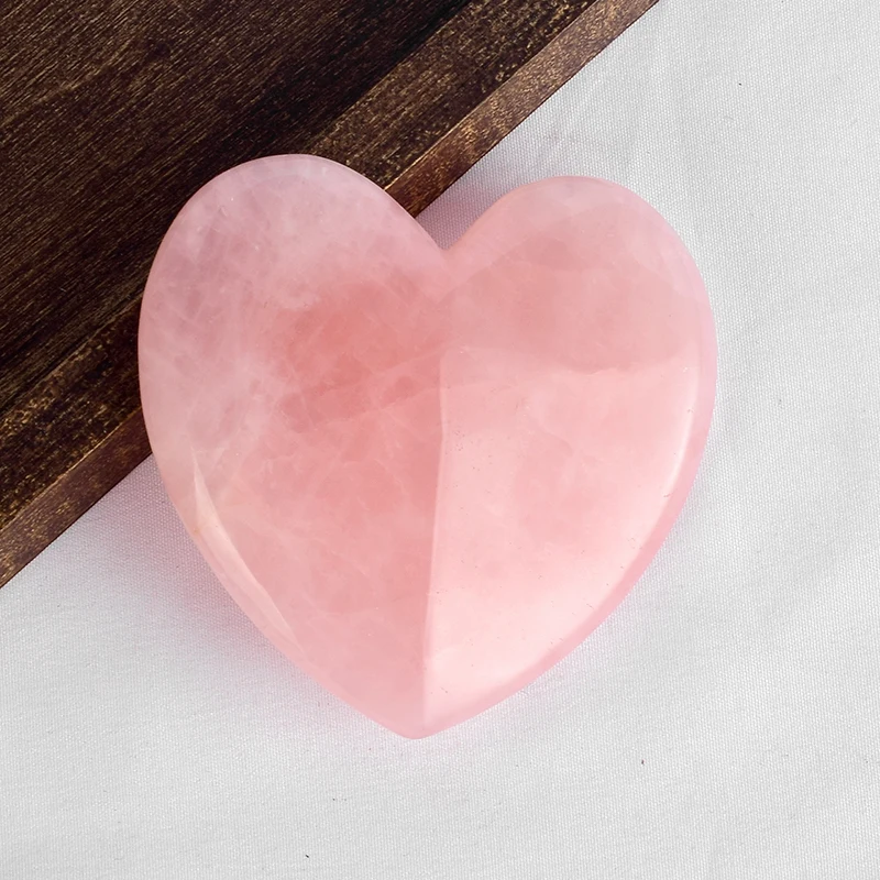 Нефрит Gua Sha с подарочной коробкой натуральный розовый кварц сердце скребок иглоукалывание камень тело лицо назад массажер для ног инструмент для ухода за здоровьем 1 шт