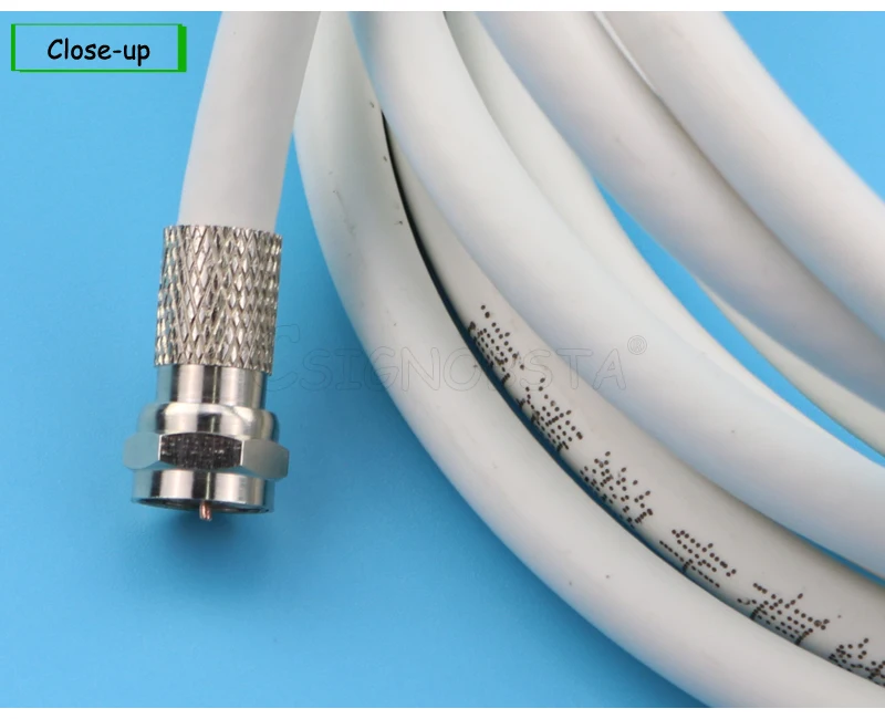 Высокое качество 10 м длинный коаксиальный кабель SYWV75-5 Низкая потеря Коаксиальная антенна кабель для мобильного ретранслятора сигнала Усилитель
