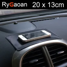 RyGaoan Универсальный 20x13 см Приборная панель автомобиля Волшебный Противоскользящий коврик нескользящий липкий коврик Ключ сотовый телефон мобильный телефон gps
