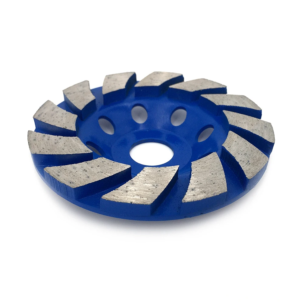 RIJILEI Top 4 inch Diamond grinding wheel Bowl Shape Grinding Cup Marble Abrasive pad for concrete floor Polishing pad HC04