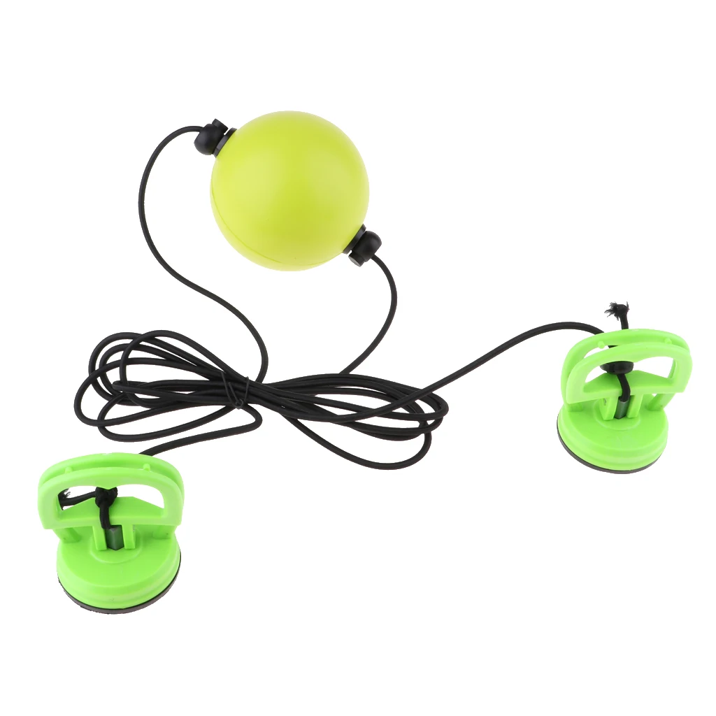 Perfeclansports Store-Double End Bag MMA Thai Boxing Punch Bag Suction Cups Speed Ball Training