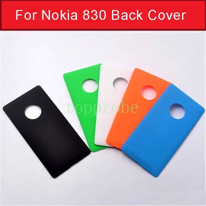 

Genuine new battery door housing for Nokia 830 back cover for Microsoft lumia nokia 830 rear cover back case +1pcs film for free