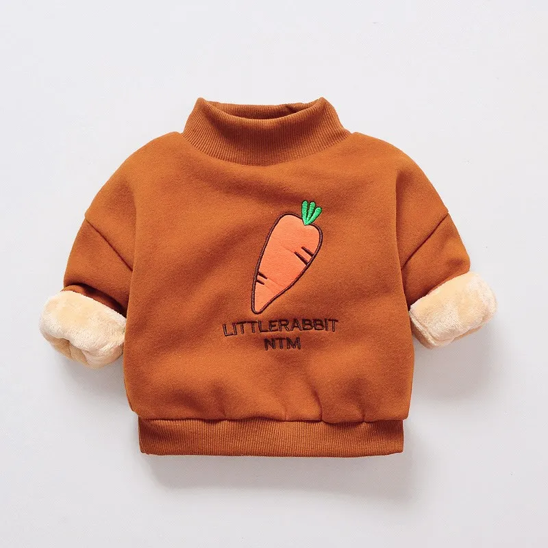 BibiCola/ г. Зимний свитер для девочек; Детский Повседневный свитер с героями мультфильмов; плотная теплая одежда для девочек; модная спортивная одежда для малышей
