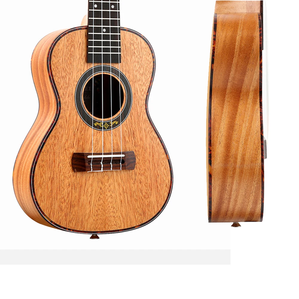 23 дюймов 4 струны из красного дерева Гавайская гитара из розового дерева наборы с сумкой тюнер Гавайская мини гитара; Музыкальные инструменты UK2305C