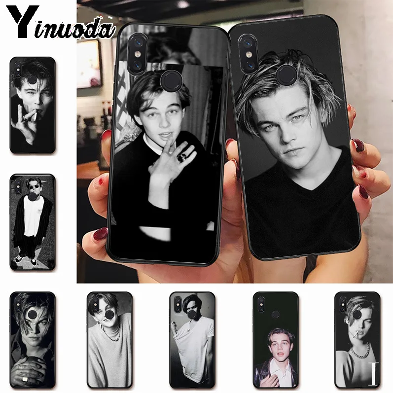 

Ynuoda Leonardo DiCaprio young Super Star On Sale! Luxury phone Case for xiaomi mi 8se 6 note2 note3 redmi 5 plus note5 cover