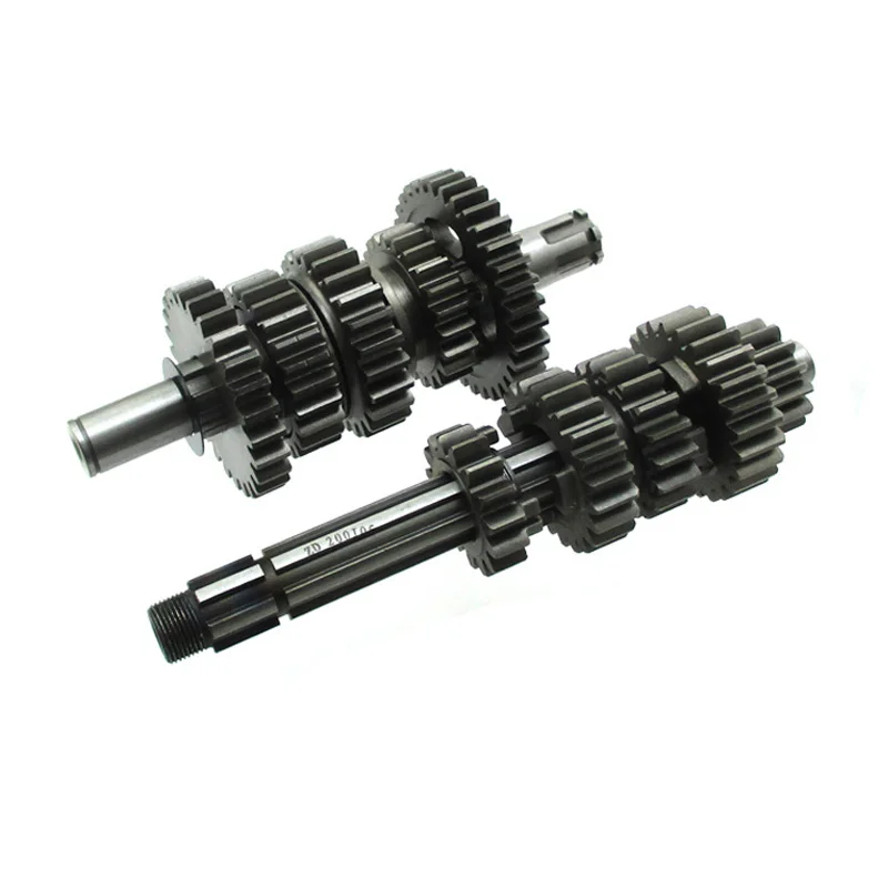 XLSION Gear Box Main Counter Shafts for Zongshen Z190 190cc Pit Dirt Bike the engine code No.: ZS1P62YML-2 transmission gear box