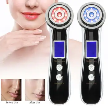 

Photon Therapy RF EMS High Frequency Micro-vibration Beauty Machine Pores Cleaning Face Lifting Massage Relaxation v