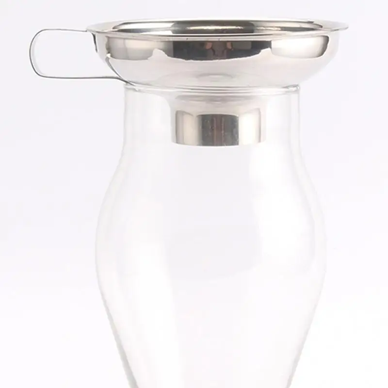 

LBME Stainless Steel Wide Mouth Funnel Canning Hopper Filter Food Pickles Jam Funnel Kitchen Gadgets Cooking Tools