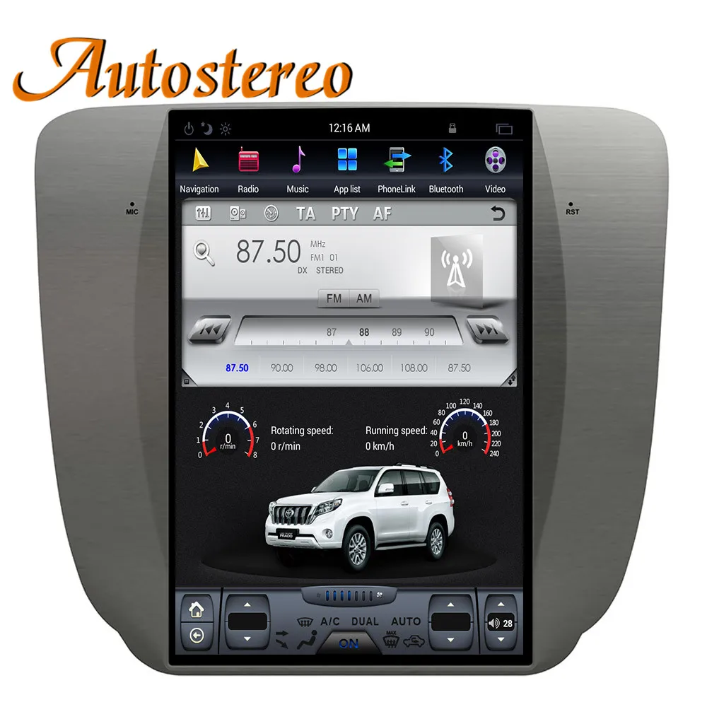 Android 7 Tesla стиль автомобиля gps навигация для GMC Yukon 2007-2011/деревянный головное устройство Мультимедиа Радио магнитофон ips без DVD авто