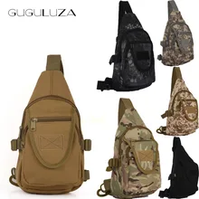 Тактическая нагрудная сумка на ремне, Спортивная камуфляжная сумка на плечо, Мужская большая дорожная сумка для езды, тактическая Одиночная нагрудная сумка