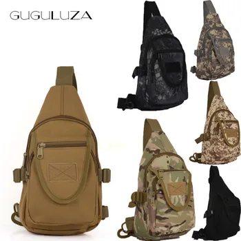 

Tactical Chest Sling Pack Outdoor Sport Camo Shoulder Bag Man Larger Ride Travel Bag Militar Tactical Single Chest Bag