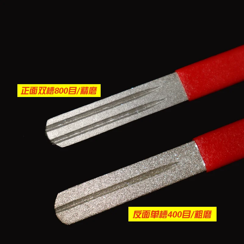 

BaMMax Fishing Grinding hook tool 1pcs 10cm*1.1cm 17.6g Diamond Grinding hook board Fishing Tackle Accessories