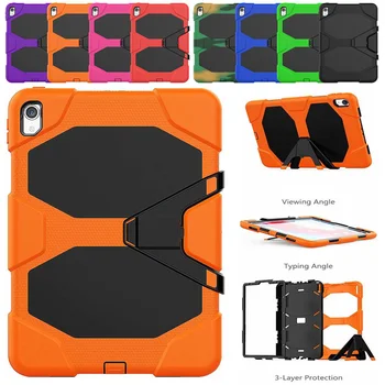 

Case For iPad Pro 11" (2018) Cover Shockproof Heavy Duty Funda For New iPad Pro 11 inch 2018 Kids Safe Armor Silicon PC Shell
