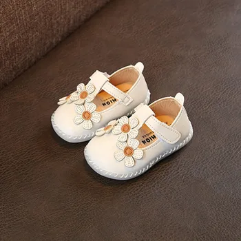 

2018 New Spring Autumn Baby Shoes Girls Princess Shoes Soft PU Leather Cute