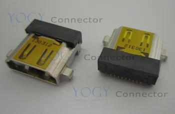 

10pcs Female HDMI Connector fit for Asus U50 U81A U80 HP DV6-1000 Samsung QX411 Series laptop motherboard hdmi jack socket port