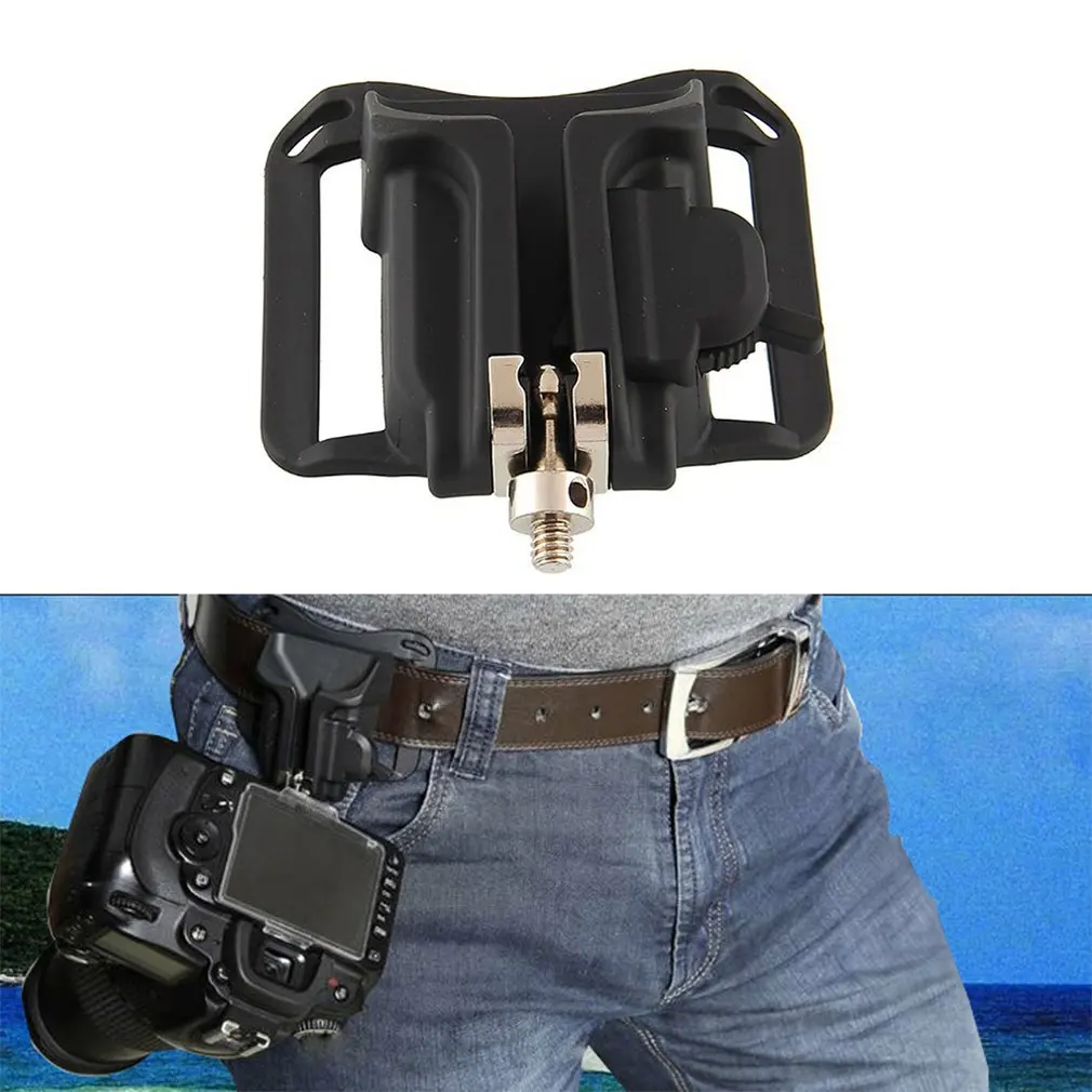 

DSLR Camera Waist Belt Buckle Quick Release Button Mount Strap Wait Hanger Clip Mount for DSLR Camera Micro Camera quick shoot
