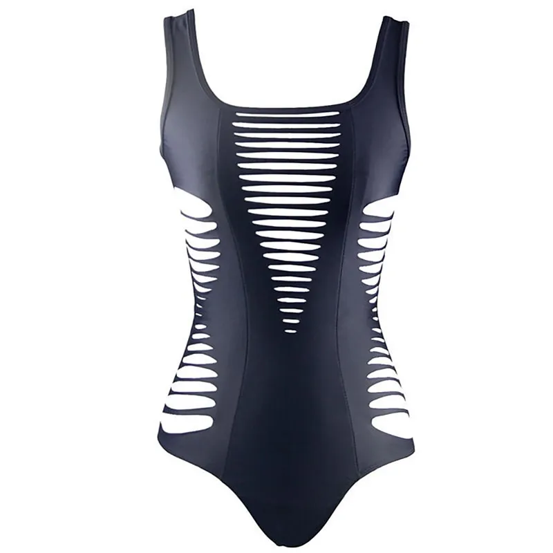 Дизайн Для женщин выдолбленный цельный пляжное бикини Монокини Купальный Костюм