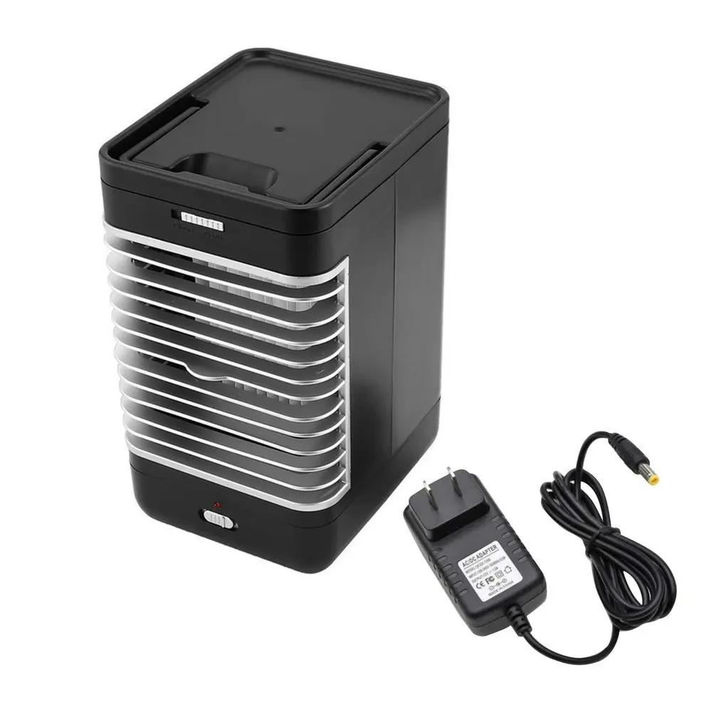 

Cool-down Evaporative Air Cooler Indoor Portable Cooler with Fan & Humidifier Battery Operated with Quiet 2 Speed Fan