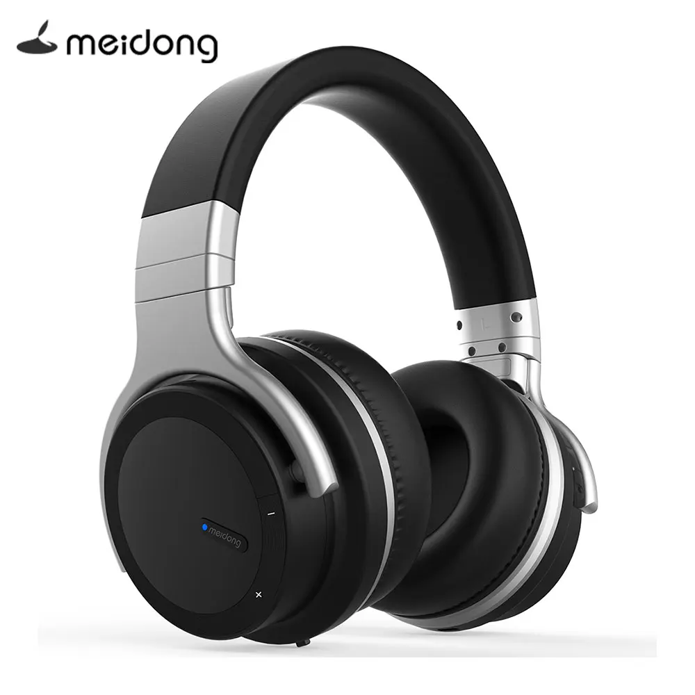 

Original Meidong E7MD-PRO Active Noise Cancelling Wireless Bluetooth Headphones wireless Headset with microphone for phone