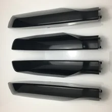 ABS крыши рейки конец Защитная крышка Shell для Toyota Land Cruiser Prado Fj120 2003-2009
