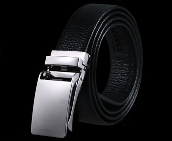 

Hongmioo Automatic Belts Men Belt Luxury Famous Brand Natural Leather Belt For Men Belts Genuine Leather With Automatic Buckles